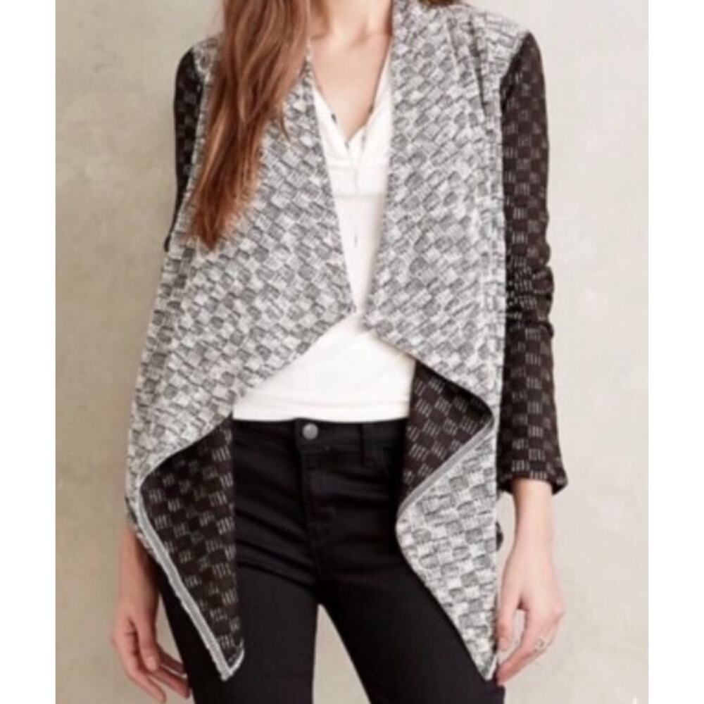 Anthropologie Saturday Sunday Luci Draped Knit Cardigan